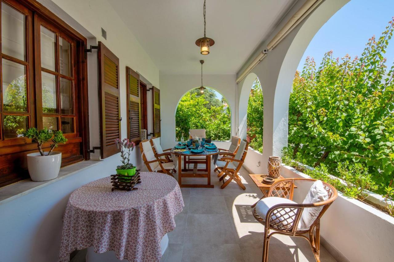 Villa Eleni Paxos Gaios Esterno foto